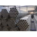 Tubos redondos de acero pregalvanizado ERW con Q195, Q235, Q345 Grado de acero